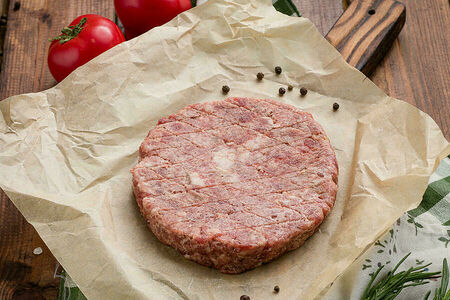 Котлета из мраморной говядины