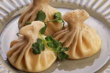 Хинкали с бараниной