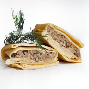 Блинчик с мясом