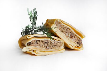 Блинчик с мясом