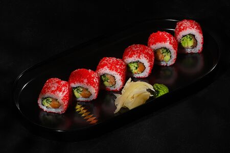 Калифорния с лососем