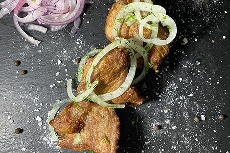 Шашлык из свининого окорока