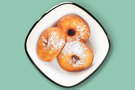 Пончики с дыркой 3 шт