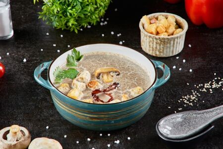 Крем-суп из шампиньонов 