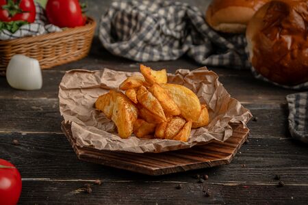Картофель-по деревенски 