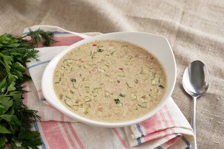 Окрошка на квасе