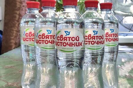 Святой Источник газированная