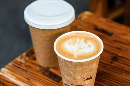 Кофе зерновой со сливками