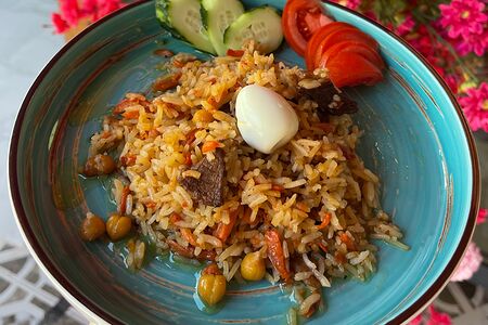 Плов с говядиной 