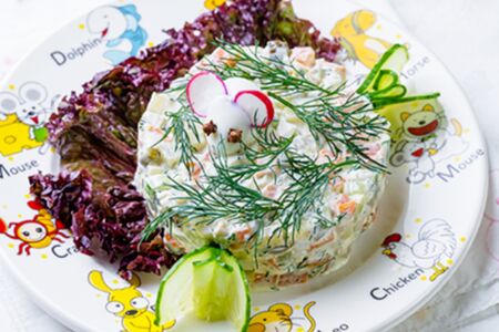 Детский салат Оливье