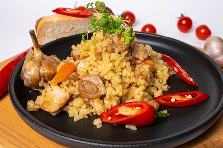 Плов из курицы