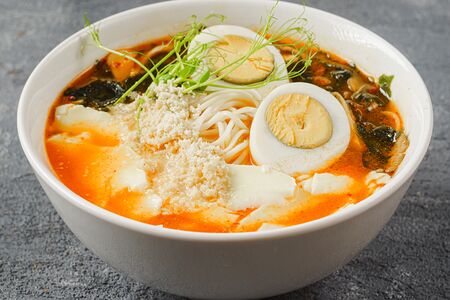 Рамён с курицей