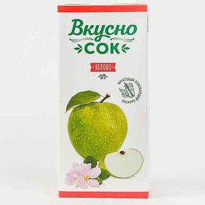 Вкусно Сок яблочный