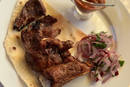 Баранина на кости 