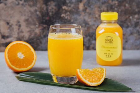 Свежевыжатый апельсиновый сок