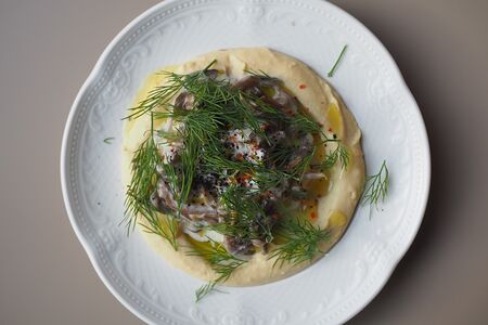 Хумус грибами