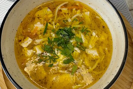 Суп-лапша с курицей 