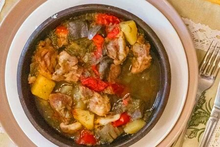 Чанах из баранины