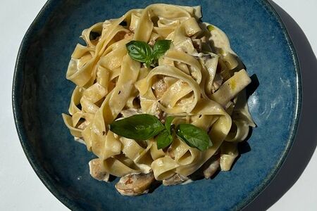 Паста с грибами