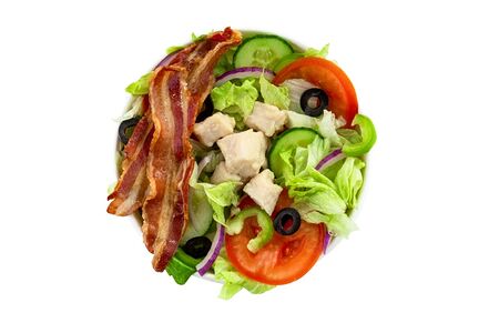 Салат Курица и Бекон Mелт