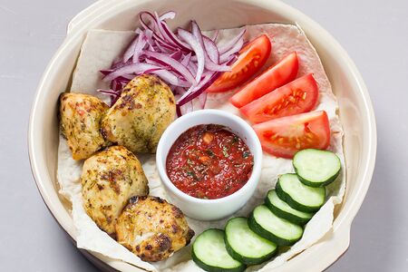 Шашлык из курицы