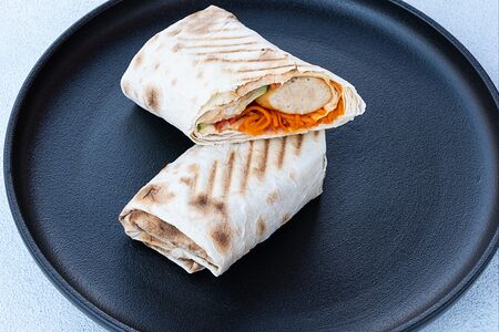 Хот-дог в лаваше