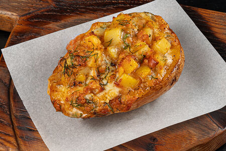 Картофель, запеченный с сулугуни