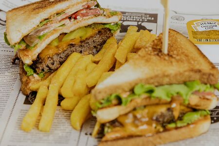 С говядиной и сыром