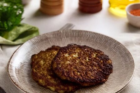 Печёночные оладьи