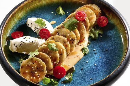 Жареные кабачки Пад тай