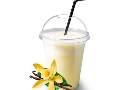 Ванильный молочный коктейль