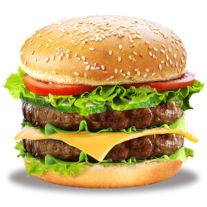 Double Биф чизбургер