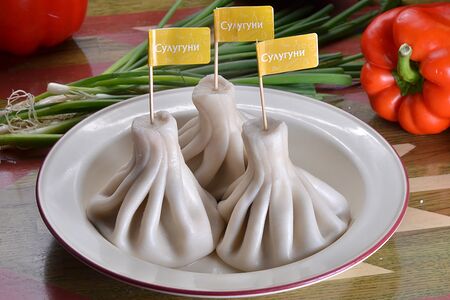 Хинкали с сулугуни