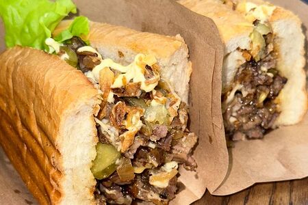 Хот-дог Чизстейк