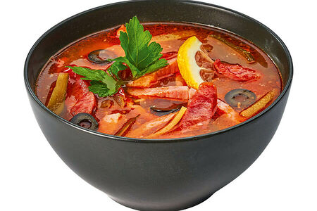 Мясная солянка