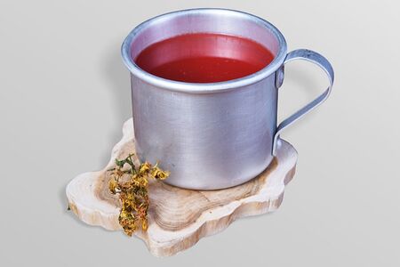 Морс клюквенный собственного приготовления