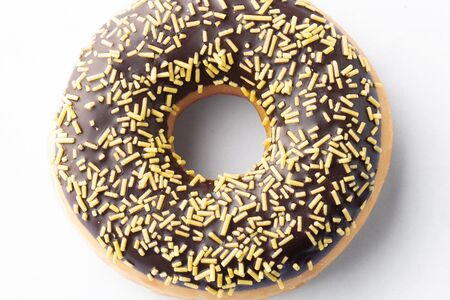 Донат с банановой начинкой