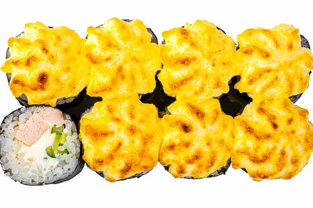 Запеченный с курицей