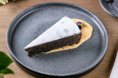 Торт маковый без глютена