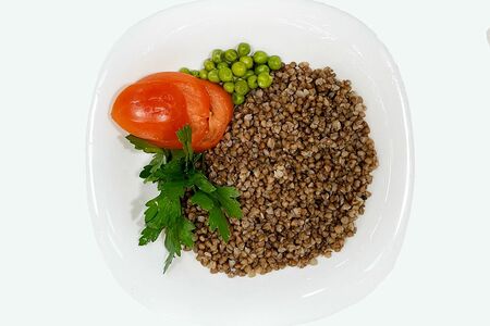 Греча отварная