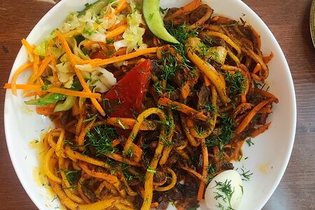 Лагман жареный