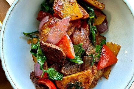 Оджахури с курицей