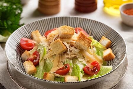 Цезарь с курицей