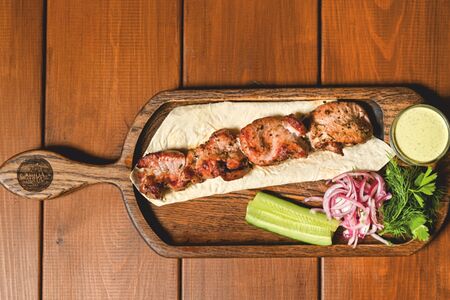 Шашлык из свиной вырезки