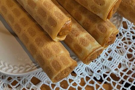 Трубочка со сгущенкой