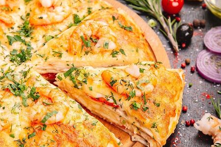 Пицца Морской коктейль