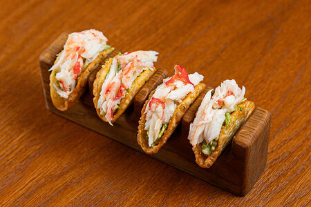 Тако Камчатский краб