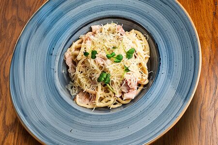 Лагман с грибами