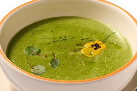 Крем-суп со шпинатом