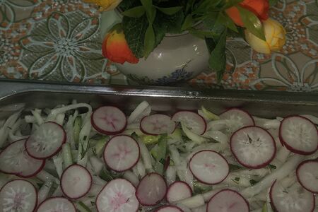 Салат из редьки